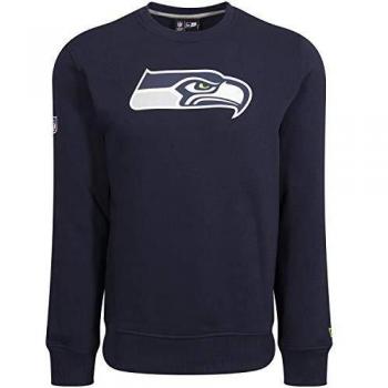T-Shirt New Era Seattle Seahawks Crewneck Couleur Marine – L