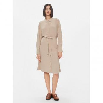 Tommy Hilfiger Beige Hemdkleid für Damen