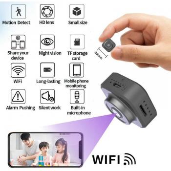 Compact 1080P WiFi Home Security Camera
