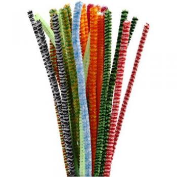 Pipe Cleaners, 30 cm, 6 mm, Assorted Colors, 30 Count