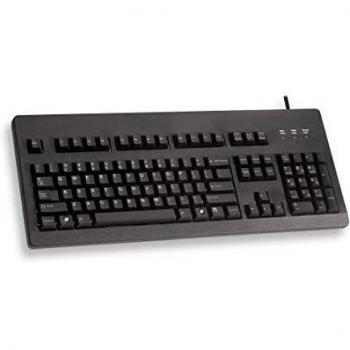 Teclado QWERTY USB/PS2 Cherry Negro