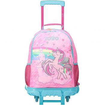 Totto España Mochila Escolar con Ruedas Grande de Fantasía y Unicornio