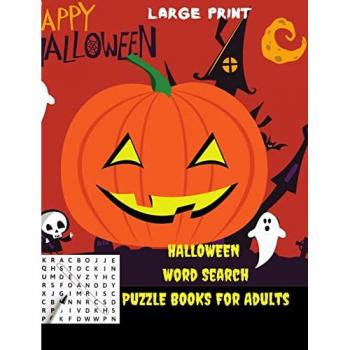Halloween Word Search Fang-tastic Word Puzzles for Adults