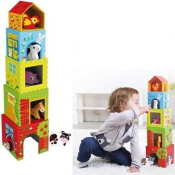 Kreativa Djurkubbar Tooky Toy