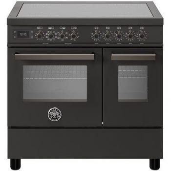 Bertazzoni 90cm Carbonio Induction Range with Twin Ovens