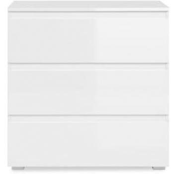Commode 3 tiroirs Capetown blanc