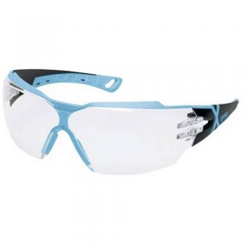 Uvex Pheos CX2 9198261 Schutzbrille UV-Schutz Hellblau, Schwarz DIN EN 166/170