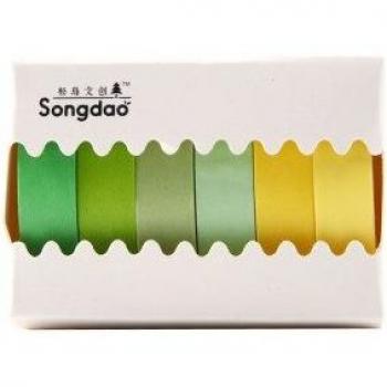 Ensemble de Washi Tape couleurs pastel 10 pièces