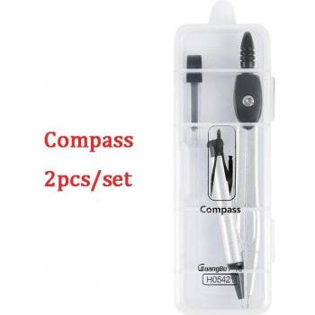 Protractor & Compass School Set