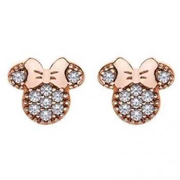 DISNEY Jewelry Paar Ohrstecker Disney Damen-Ohrstecker 925er Silber 10 Zirkonia