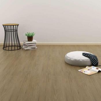 Lamas PVC Marrón Natural Autoadhesiva 3 mm – Torana 4,46 m²