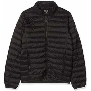 Teddy Smith Blight JR Abrigo Infantil, Negro, 10 años