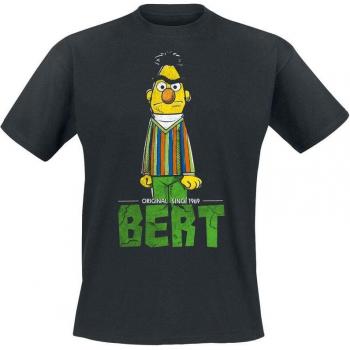 Black Sesame Street Bert Shirt – 5XL – für Männer