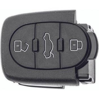 Boîtier Plip 3‑Boutons Audi A3/A4/A6 – Version Sans Lame