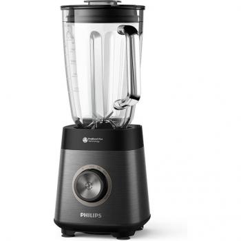 Philips Standmixer HR3040/00, 5000 Series, 1200 W, 2-Liter-Behälter, ProBlend Plus, Edelstahl/Grau