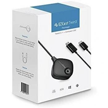 EZCAST Wireless Display Transmitter und Receiver (TwinX Paket USB‑C Video‑Adapter)