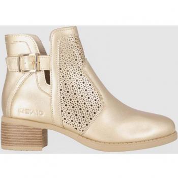 Botín de Mulher CHIKA10 Ramba 02 Platinum LG Gold