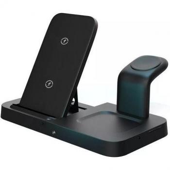 Station de Charge Inductive & Caméra Espion WiFi