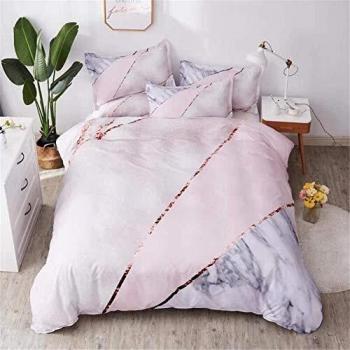 Shamdon Home Collection Microfiber Duvet Cover Set 3PCS Marble