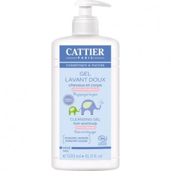 Gel Lavant Doux Cattier Bébé 500 ml