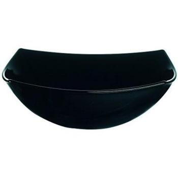 ARC 7822 16 cm Black Square Opal Glass Cup – Versatile