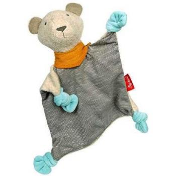 Gold-Schnuffel-Bär SIGIKID 42666 – Geschmeidiges Baby-Tuch für Jungen & Mädchen