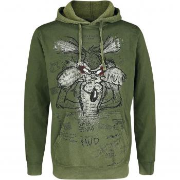 T-Shirt Hombre XXL Verde Looney Tunes – Wile E. Coyote
