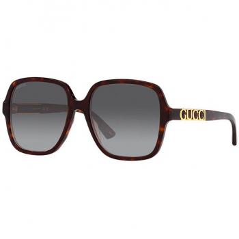 Gucci GG1189S 003 Brown Size 58MM Female Oversized Square Sunglasses
