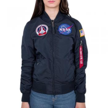 Women's Alpha Industries MA-1 TT NASA Reversible Bomber Jacket