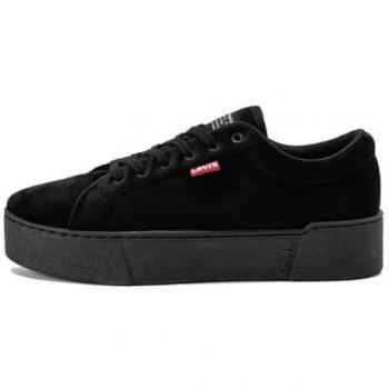 Baskets Levi's Tijuana 2.0 en velours à plateforme