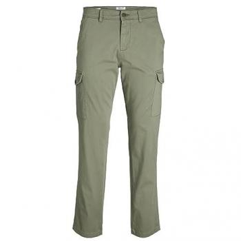 Jack&Jones Stoffhose Ollie 12224001 Grün Regular Fit 28_32 Herren