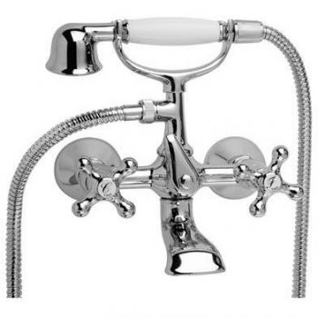 Douche Trois Baignoire Flexo Anticalcare avec Agrafage Double