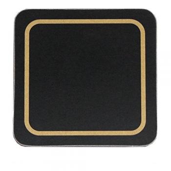 Melamine Black 10 cm Carrick Drinks Mat