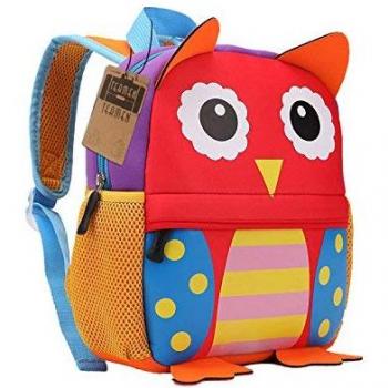 TEAMEN® Toddler Kids School Bag, Animal Design, Cute Animal Backpack