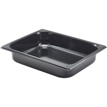 Gastro Food Pan ENAMEL, GN 1/2, 65mm Deep by Genware