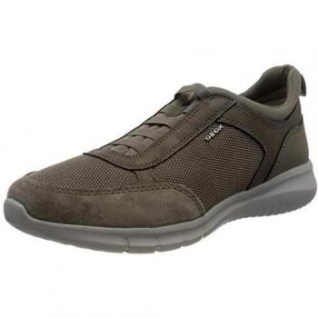 Zapatillas Geox para Hombre con Cierre de Cordones Gris