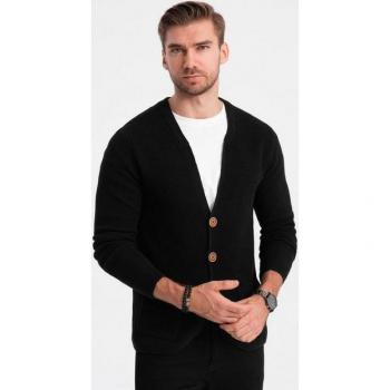 OMBRE Herren Strickjacke mit praktischen Taschen