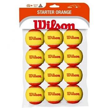 Wilson Palline Da Tennis Starter 12 Unità Yellow / Orange One Size