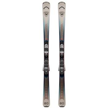Rossignol Arcade 80 + XP10 All Mountain Skis White/Blue 166