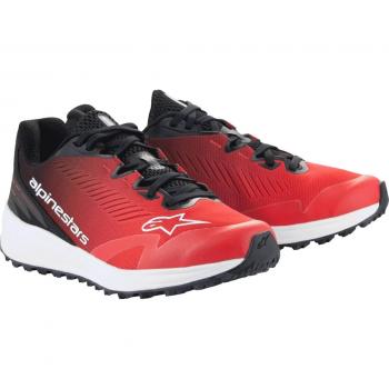 Meta Road V2 Stivali Alpinestars Rosso, Nero e Bianco Taglia 4