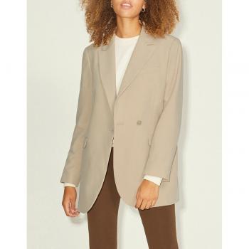 Chaqueta Doble Botonadura Jack & Jones Beige Mujer
