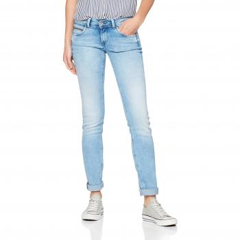 Pepe Jeans New Brooke, Jean Femme, Denim Bleu Clair