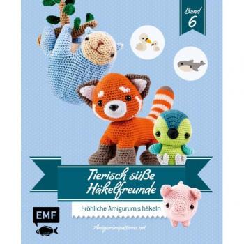 Amigurumipatterns.net Tierisch Süße Häkelfreunde 6: Fröhliche Amigurumis Häkeln