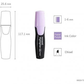 Surligneurs Sculpteur Pastel 604 – Monnami