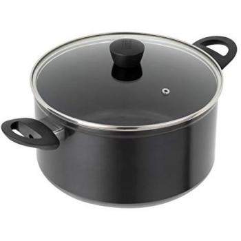 Kuhn Rikon Facile Combo Padella e Pentola Nero