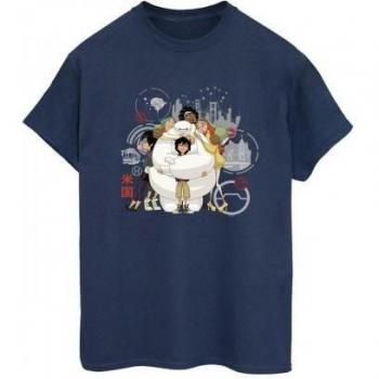 Camiseta Long Sleeve Big Hero 6 Disney Mujer