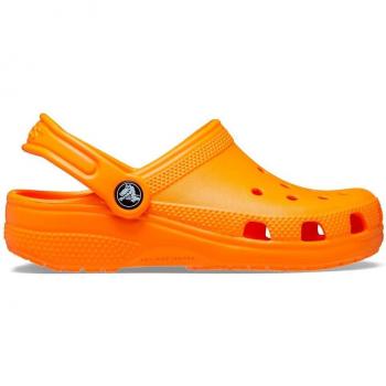Zuecos Crocs Classic Clog K para niña Naranja