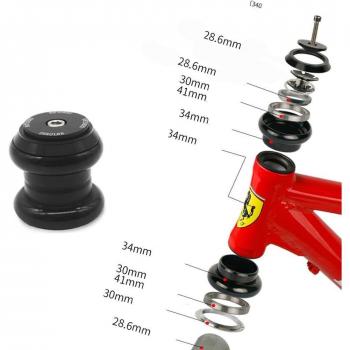 Engranaje Fijo ProBike: Cojinetes y Dirección 34/44