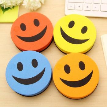 Random Color Smiley Face Dry Eraser Set