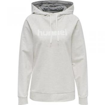 Damen-Kapuzenpulli Hummel go Logo Beige S